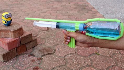 How to Make a Pump Action Water Gun - YouTube