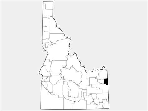 Teton County Locator Map - MapSof.net