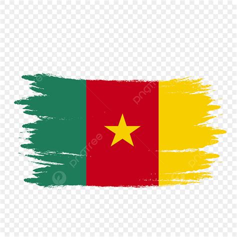 Cameroun drapeau » Voyage - Carte - Plan