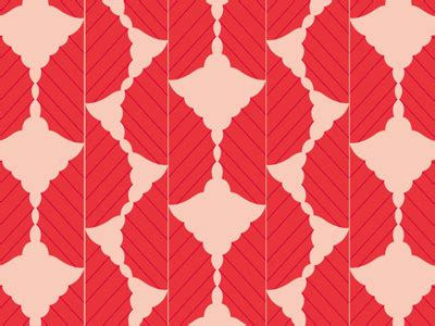 Orange Leaf Pattern by Laurie Shipley on Dribbble