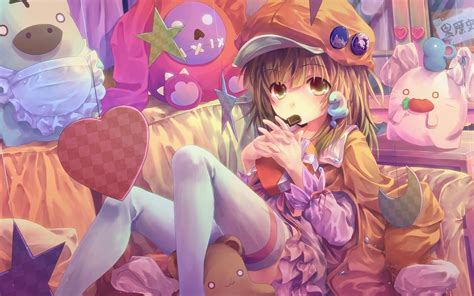 Kawaii Cute Girl Anime Wallpapers - Wallpaper Cave