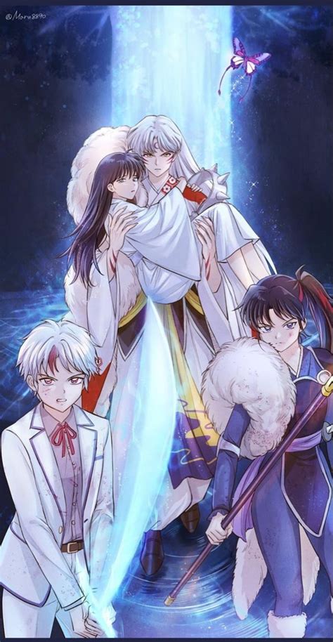 Beautiful art by: twitter @maru8890 | Inuyasha and sesshomaru, Inuyasha ...