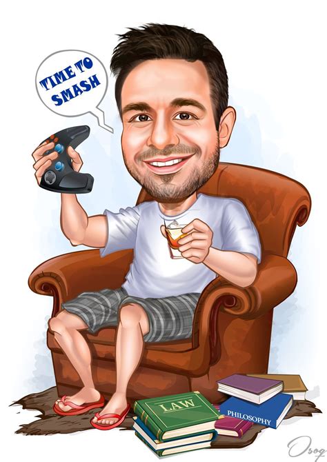 Cartoon Man | Cartoon man, Caricature sketch, Personalized caricature