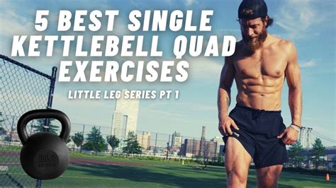 5 Kettlebell Exercises for Strong QUADS (home workout friendly) - YouTube