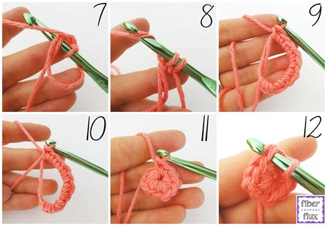 Printable Crochet Magic Ring Instructions