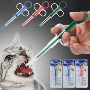 Cat Pill Gun/Popper/Piller Dog/Pet Tablet or Capsule Medication Syringe | eBay