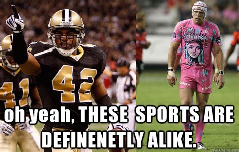 NFL vs Rugby memes | quickmeme