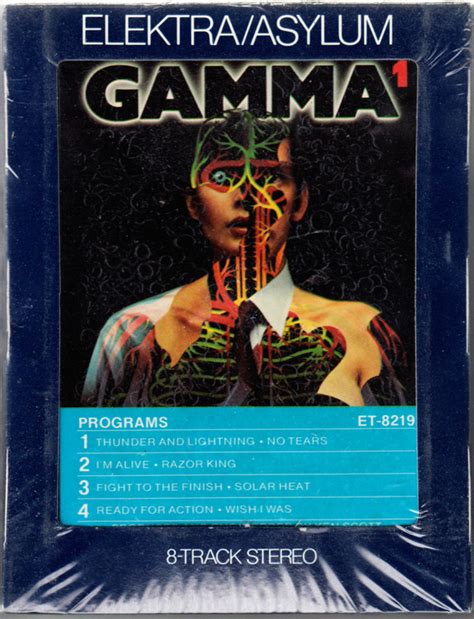 Gamma – Gamma 1 (1979, 8-Track Cartridge) - Discogs