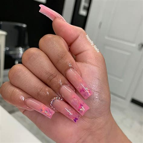 The Best Press-On Nail Kits 2020 - attractive behave Nails (paid link) #fakenails | Pink acrylic ...