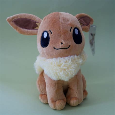 Eevee Pokemon Plush Toy 25 Cm - Etsy