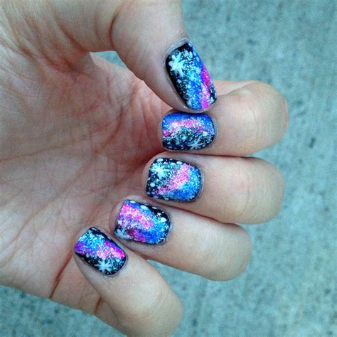 Galaxy Nail Art - Cindy's Cute Corner