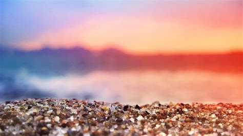 HD wallpaper: Macro Sand Pebbles HD, sunset illustration, nature ...