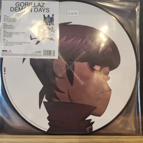 Gorillaz Demon Days Limited edition picture disc vinyl – Badlandsvinyl