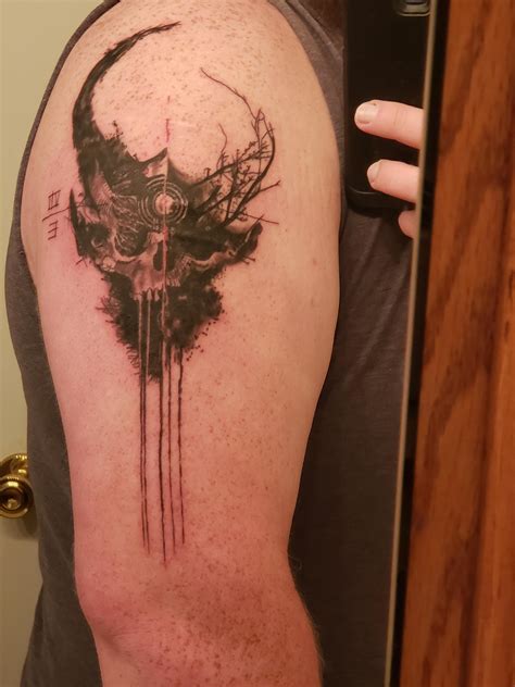 Got my demon hunter tattoo done today : r/demonhunter