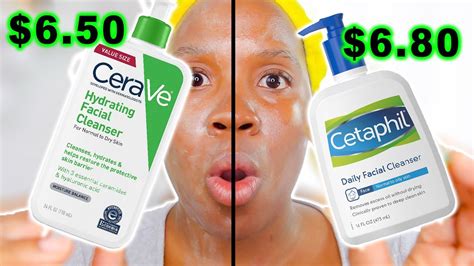 Cerave Hydrating Cleanser vs. Cetaphil Daily Facial Cleanser! Which ...