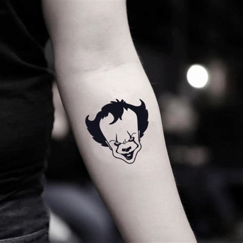 Pennywise Temporary Tattoo Sticker - OhMyTat