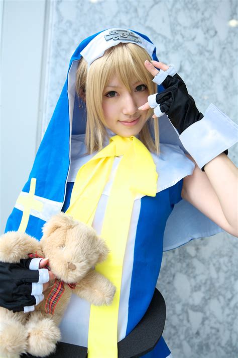 bridget cosplay crossplay guilty gear saya