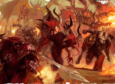 Khorne Daemonkin: Trying the Blood Host Detachment Warhammer 40k ...