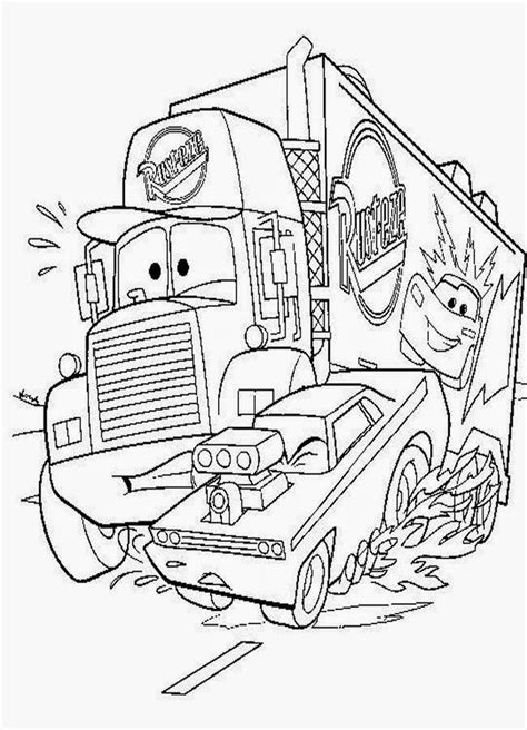 Disney Cars Coloring Pages - Disney Coloring Pages