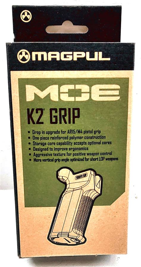 Magpul - MOE-K2 Grip BLK - Nova Tactical