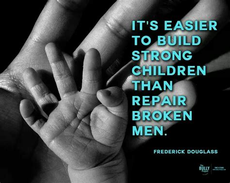 Easier to build strong children... | Inspirational quotes, Broken man ...