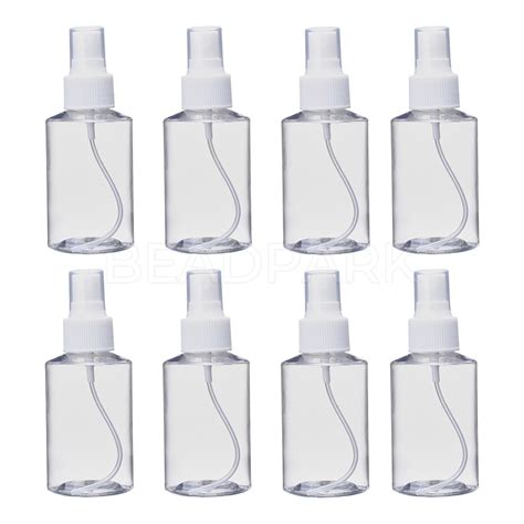 100ml Refillable PET Plastic Spray Bottles - Beadpark.com