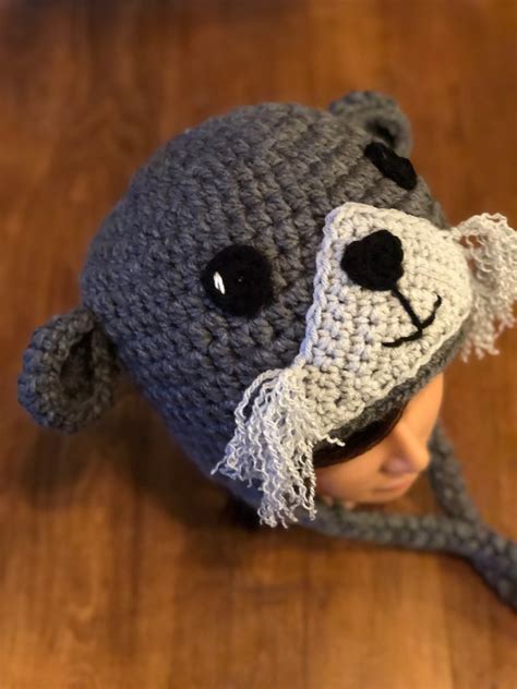 Sea Otter Hat Crochet Sea Otter Hat Crochet Otter Hat Otter | Etsy