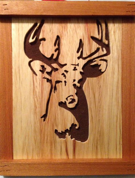 Deer scroll saw artwork | Scroll saw, Scroll saw patterns, Wood carving designs