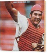 Cincinnati Reds Johnny Bench Sports Illustrated Cover Art Print by Sports Illustrated - Sports ...