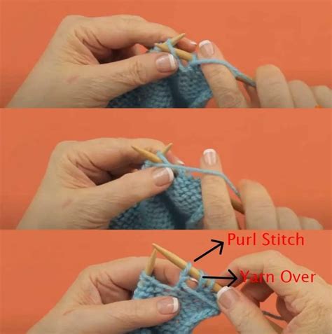 How to do Yarn Over in Knitting - Sew Insider