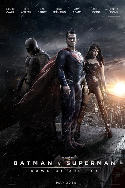 Batman v Superman: Dawn of Justice DVD Release Date July 19, 2016