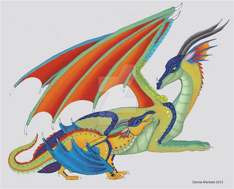 Wings of Fire - Glory and Kinkajou by DMD-CT on DeviantArt