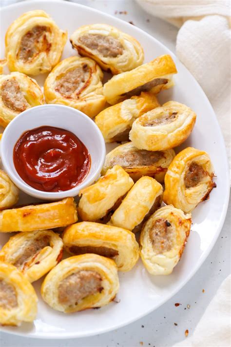 Mini Sausage Rolls (Perfect For Parties) - My Morning Mocha