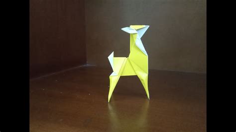 Origami Deer Step By Step (Fabiana Sanapanya) - YouTube