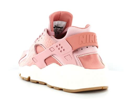 Nike Air Huarache Run Premium Women Pink-Sail