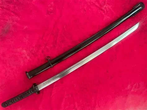 COLLECTIBLE WWII JAPANESE Military Samurai Katana/Sword $176.00 - PicClick