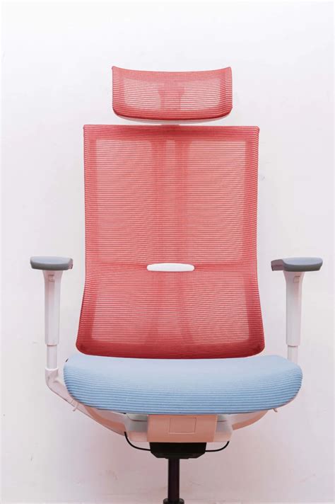 E303-001A Office Chair Red Frame & Blue Color - IHAHA Technologies - Online Shopping for ...