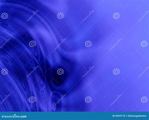 Abstract blue light waves stock illustration. Illustration of cyan ...