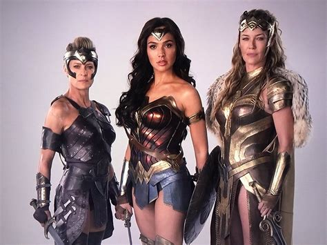 Antiope (Robin Wright) Wonder Woman( Gal Gadot) Hippolyta (Connie ...