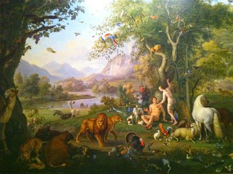 8 Photos Garden Of Eden Painting Vatican And View - Alqu Blog