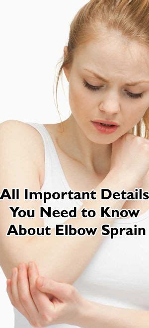 A sprained elbow is an injury that occurs on your elbow, causing your forearm muscles to spasm ...