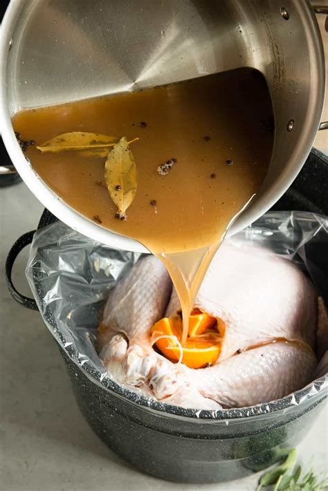 The best Turkey Brine recipe is made with lots of apple cider, salt ...