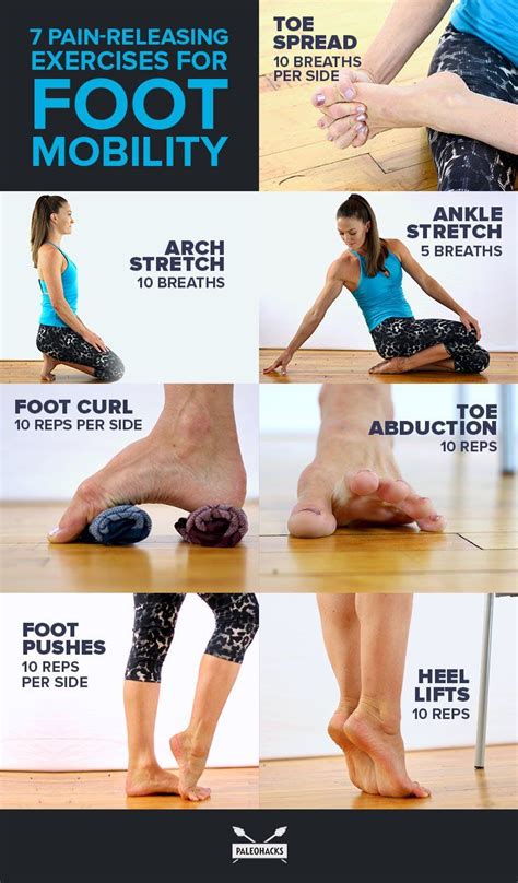 7 Pain-Releasing Exercises for Foot Mobility | Fitness Fitness Workouts ...