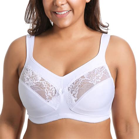 Women's Unlined Full Figure Support Plus Size Wirefree Minimizer Bra | eBay