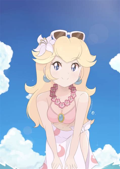 Princess Peach - Swimsuit by chocomiru02 | Super mario art, Super mario princess, Mario art