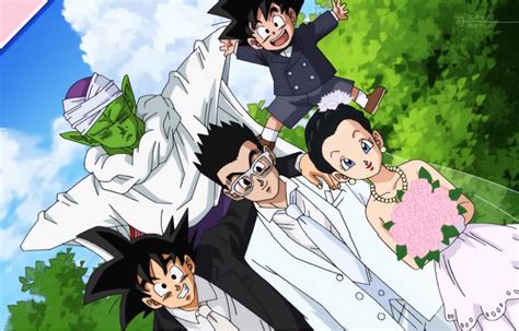 Videl and Gohan Wedding Dragon Ball Super Version - Dragon Ball Females ...