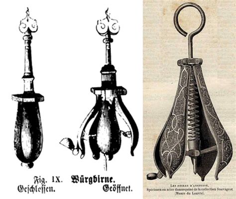 The Pear of Anguish: medieval torture device used against women accused of witchcraft - The ...