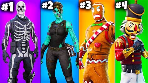 TOP 5 RAREST SKINS of ALL TIME RANKED!! (Fortnite Battle Royale) - YouTube