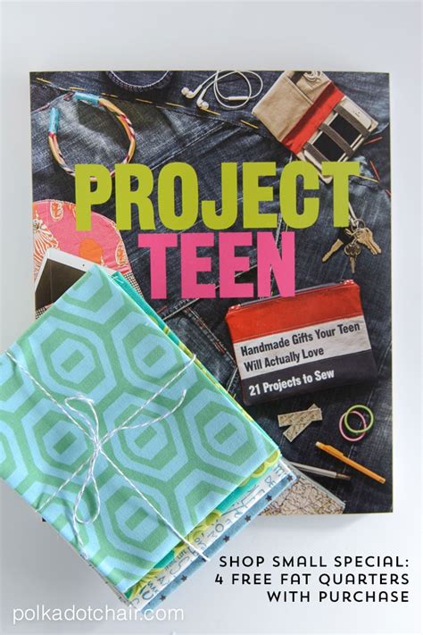 A great sewing book for tweens and shop small specials