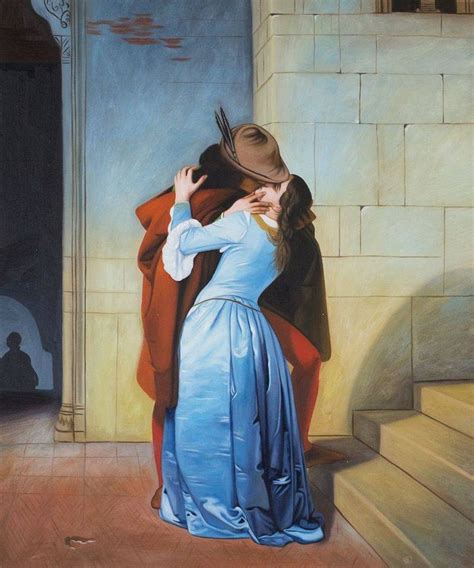 Hayez, The Kiss - Reproduction Oil Paintings - overstockArt - Canvas Art & Reproduction Oil ...